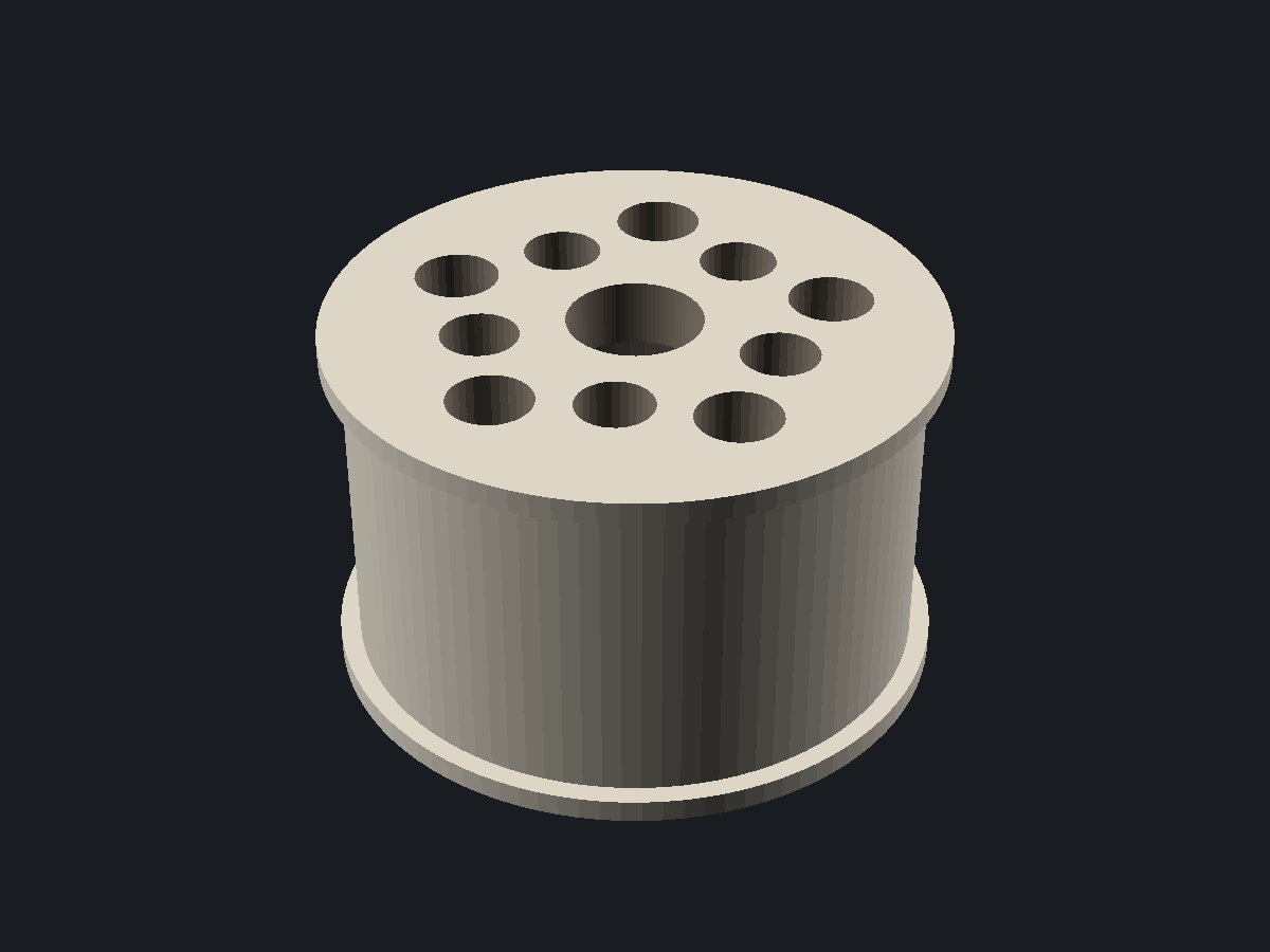 Parametric car rim, view 1